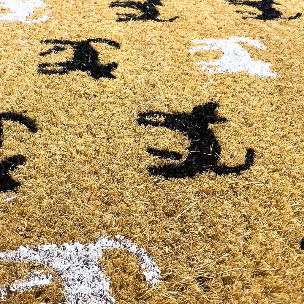 Limpiapies gatos BN 40*60