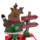 Mini calendario reno 7,2x14cm