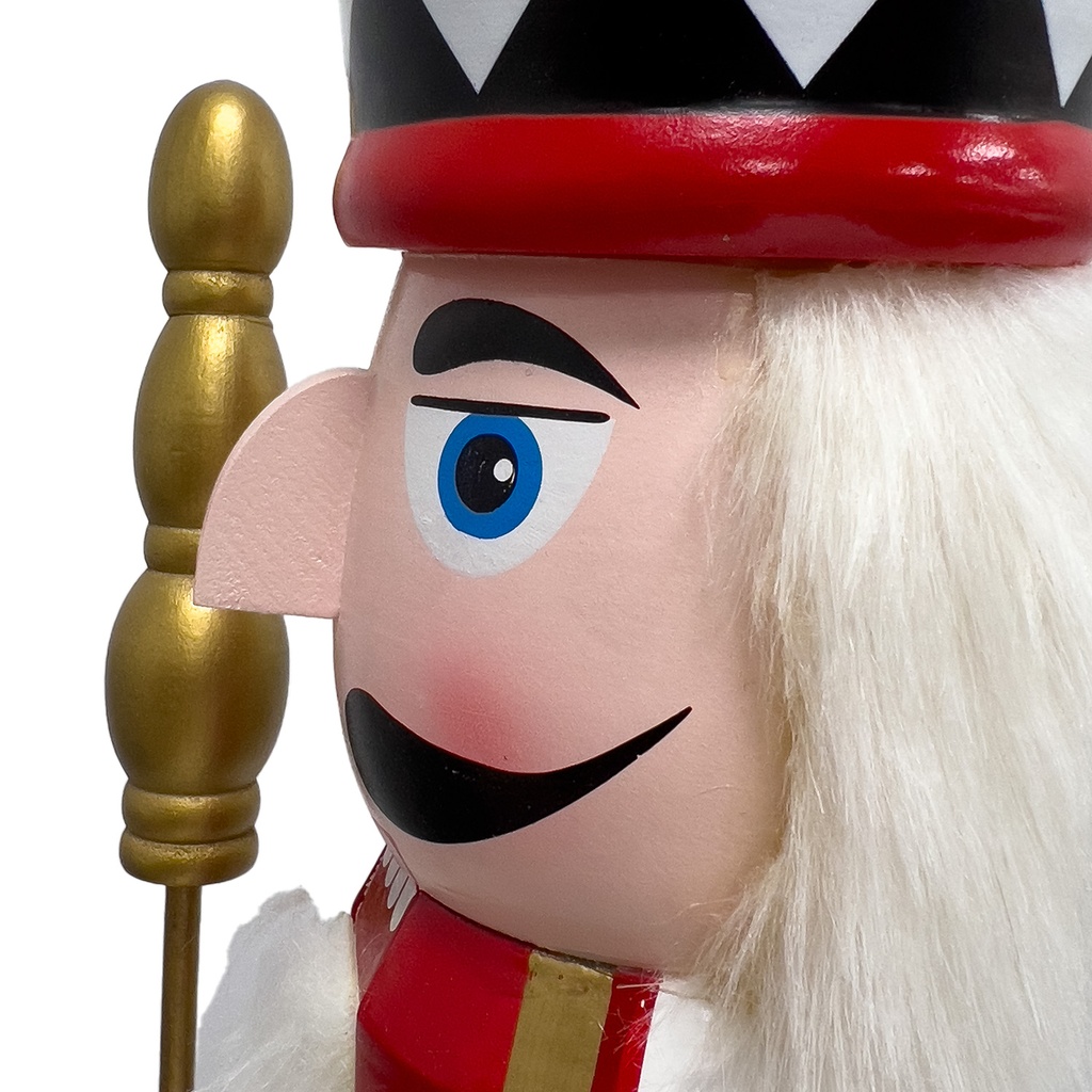 Cascanueces navidad madera 60cm