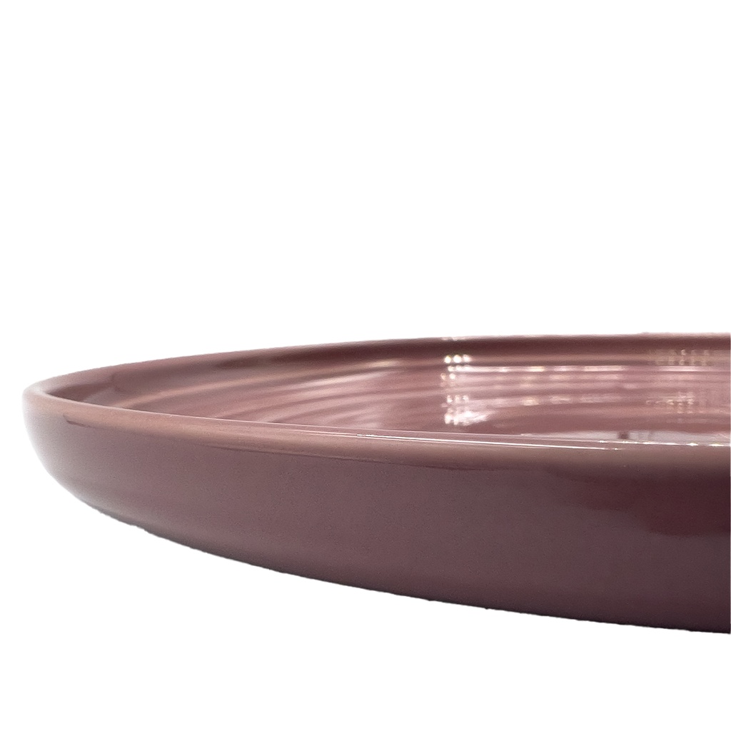 Plato fondo Comacchio morado 25cm