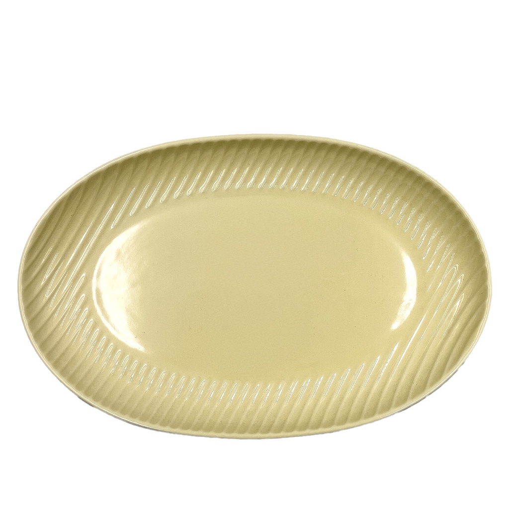 Plato ovalado Comacchio blanco 30,5cm