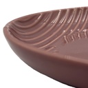 Plato ovalado Comacchio morado 30,5cm