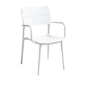 Comedor Terraza 6 sillas Granada blanco