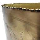 Macetero dorado 24cm