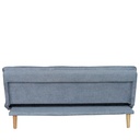 Futón Aveiro gris oscuro