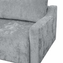 Sofá cama Gosier gris