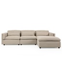 Sofá seccional Nino beige