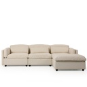 Sofá seccional Nino blanco