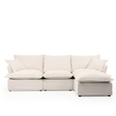 Sofá seccional Matteo blanco