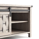 Mesa centro 2 puertas Vinh gris