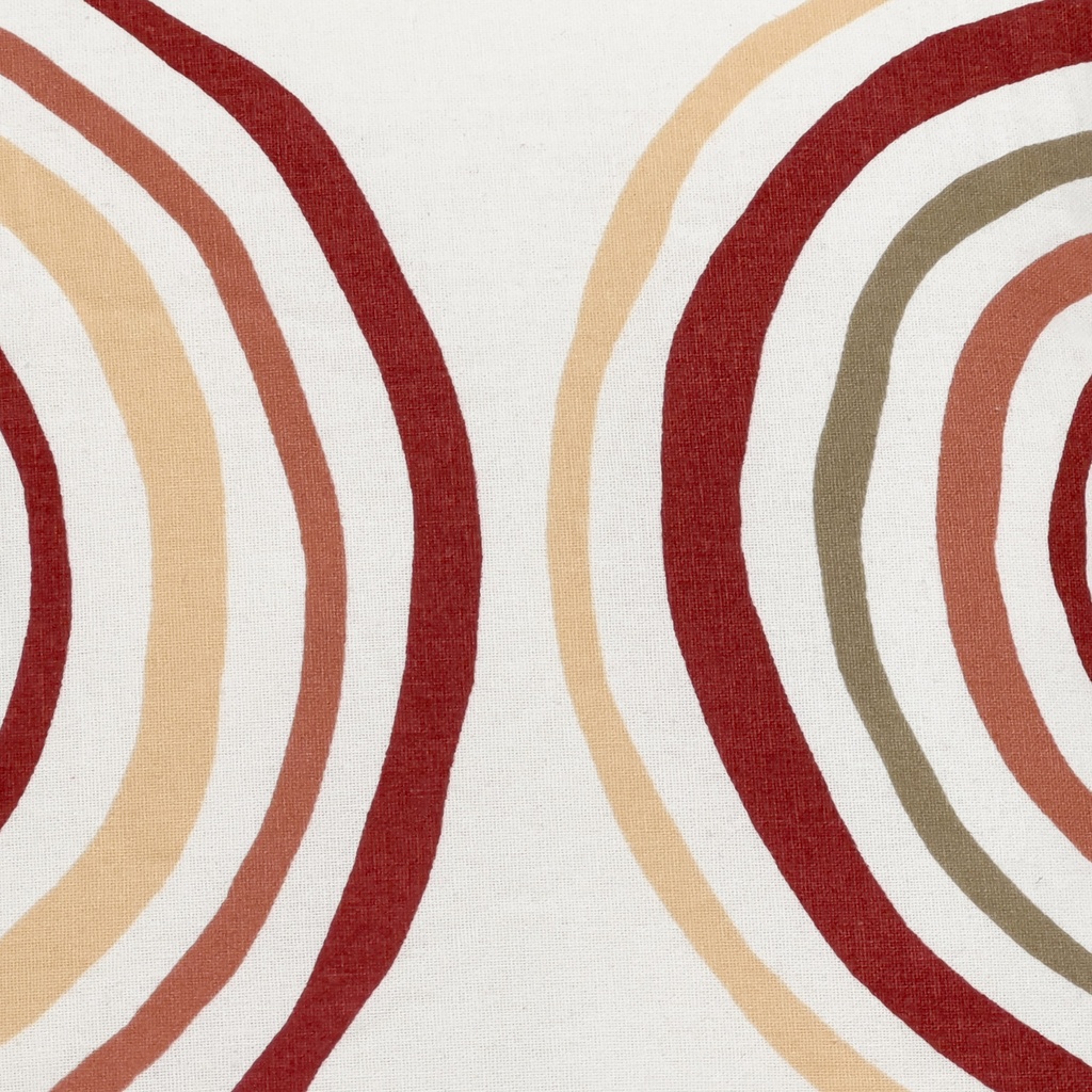 Cojín arcoiris doble 45x45cm