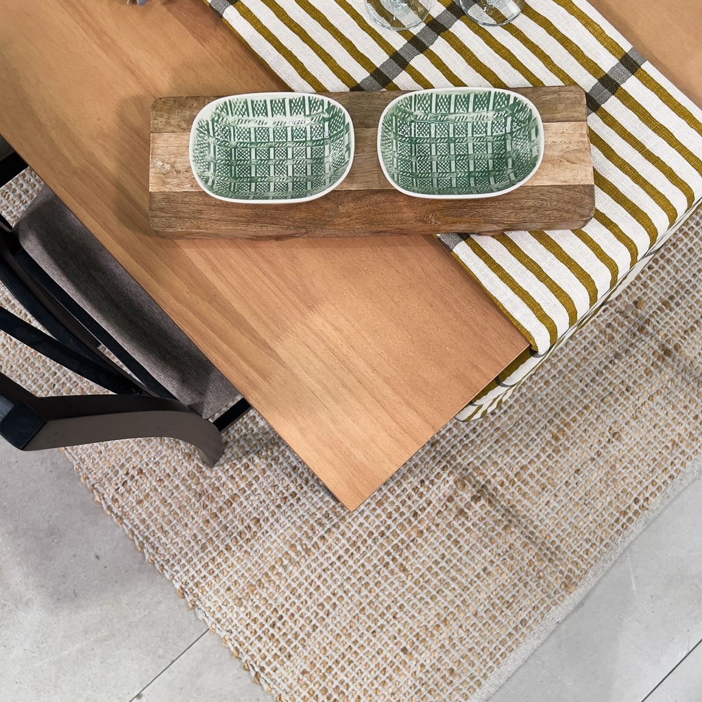 Juego Comedor 4 sillas Jackson café- negro