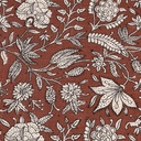 Individual flower print rojo 33x45cm