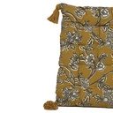 Cojín silla print amarillo 40x40cm