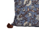 Cojín print celeste 45x45cm