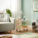 Mesa lateral 2 niveles