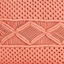 Cojín macrame rosado 45x45cm