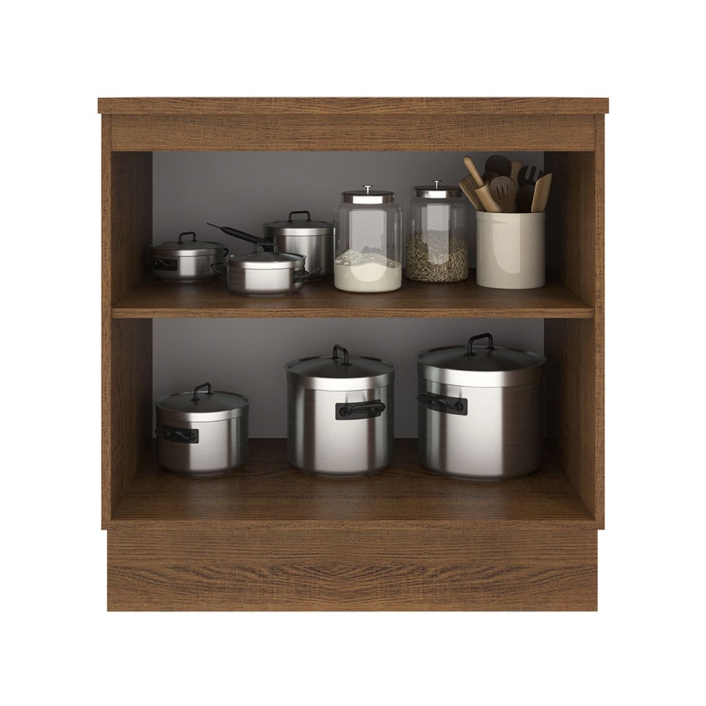 Base cocina Agata gris 2 puertas 80cm