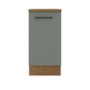 Base cocina Agata gris 1 puerta 40cm