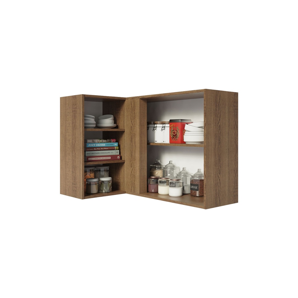 Aéreo esquinero Agata blanco 1 puerta 60cm