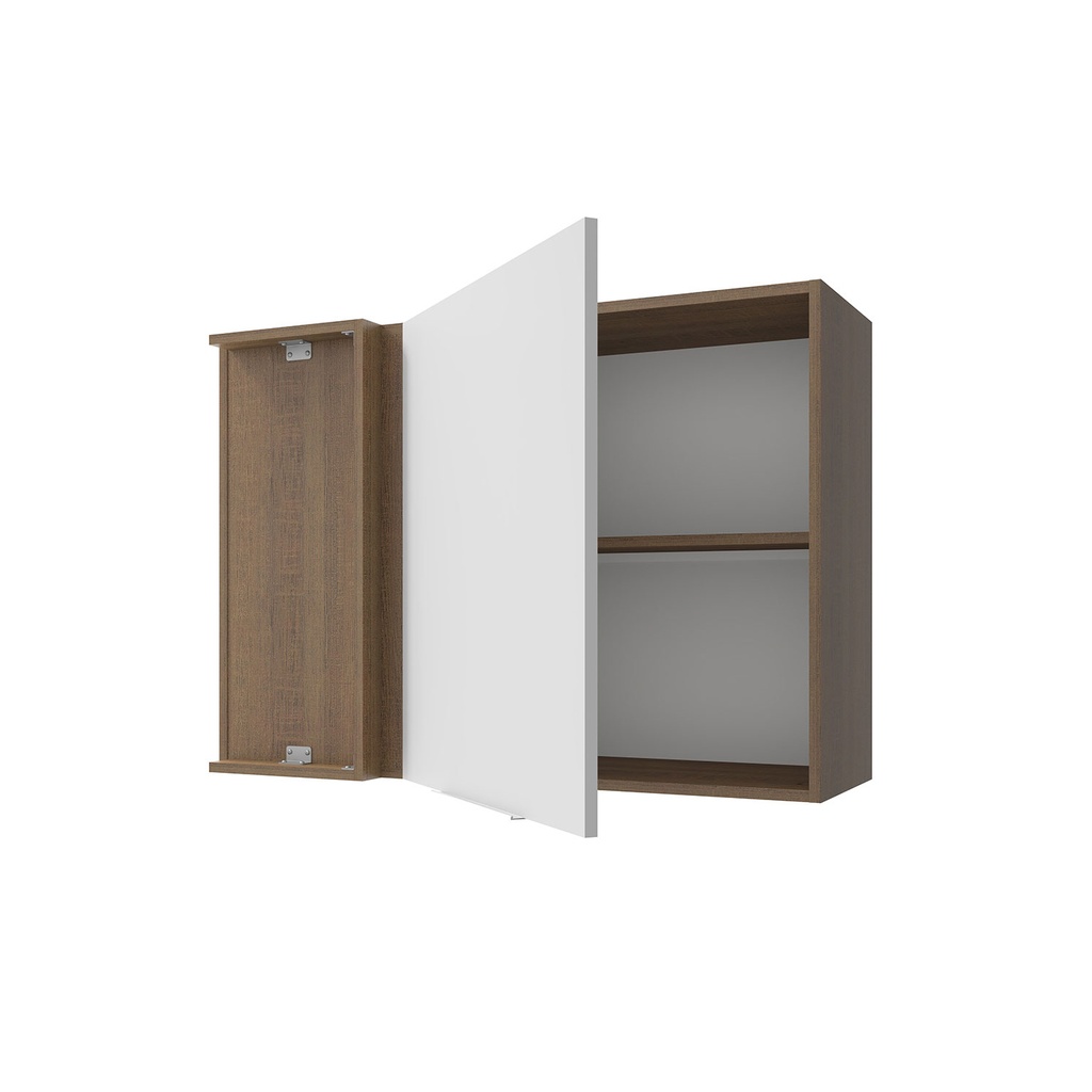 Aéreo esquinero Stella blanco 1 puerta 94cm