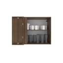 Aéreo esquinero Stella café 1 puerta 94cm