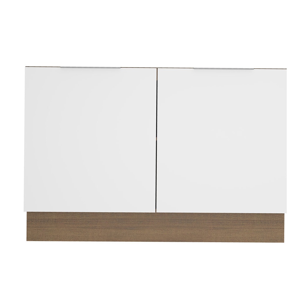 Base cocina Stella blanco 2 puertas 120cm