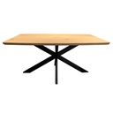 Mesa comedor 6 puestos Bonaire madera clara