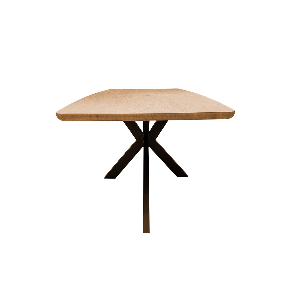 Mesa comedor 6 puestos Bonaire madera oscura