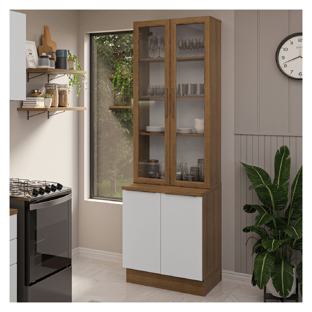 Vitrina Stella blanco 70cm