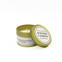 Vela metal dorado 6x4cm