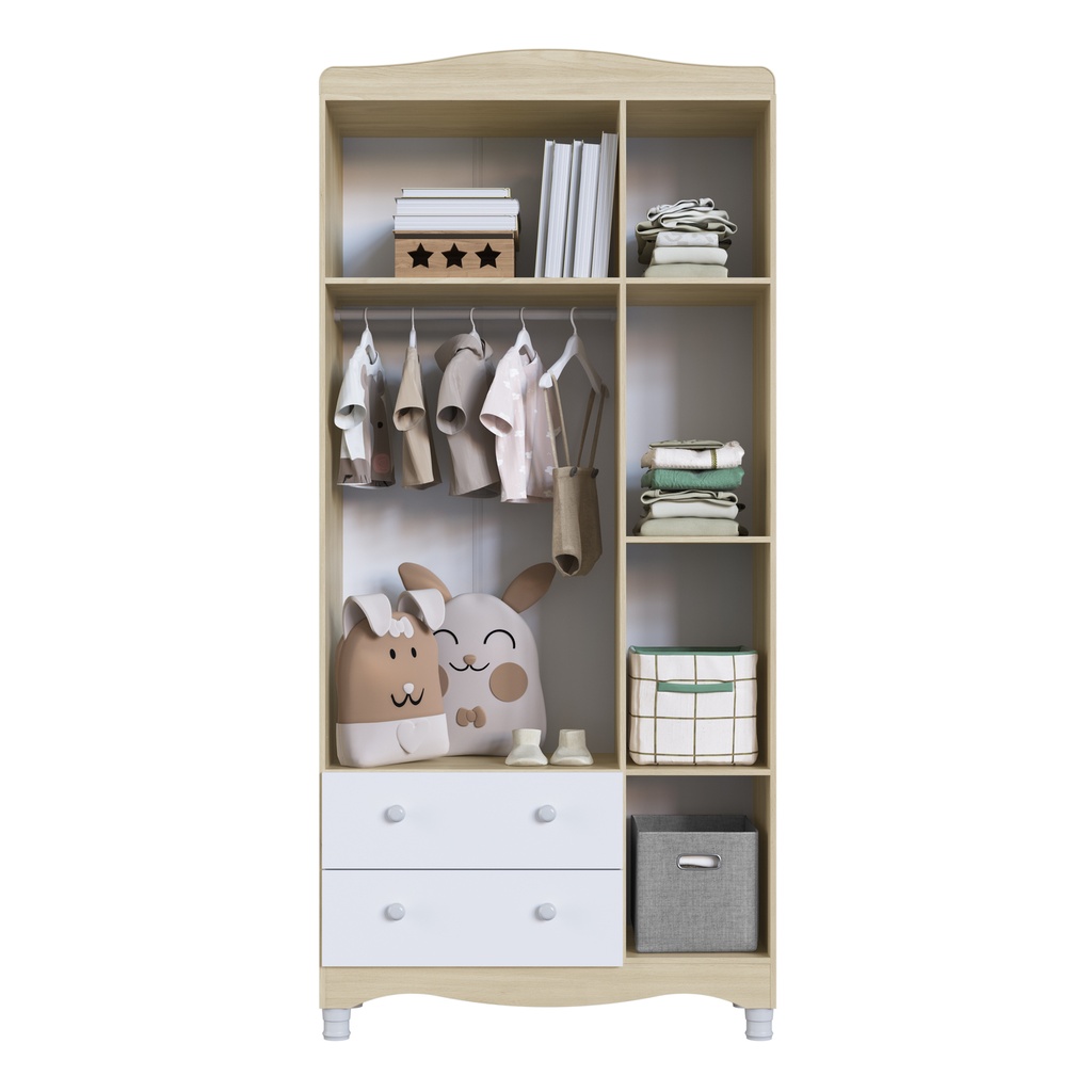Closet Encanto 3 puertas 2 cajones