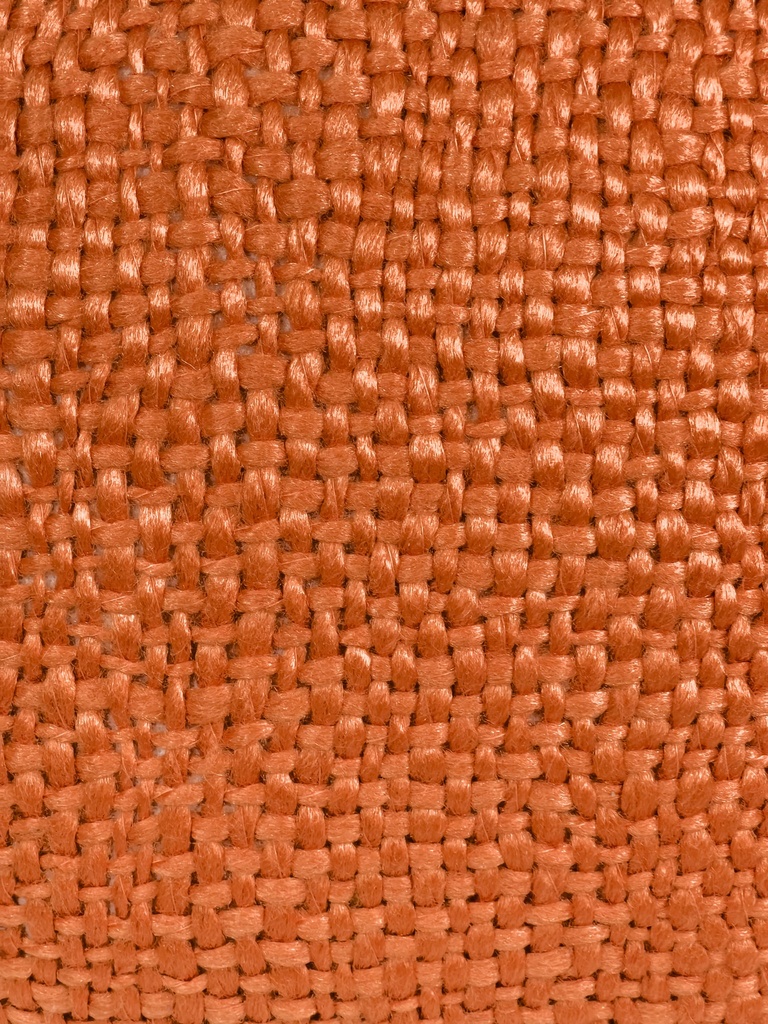 Cojín naranjo con borlas 40x40cm