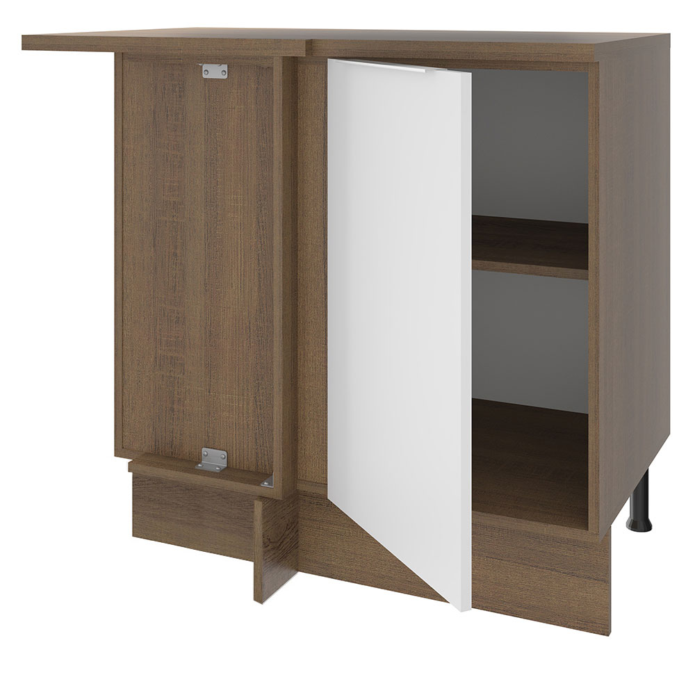 Base esquinero Stella blanco 1 puerta 94cm