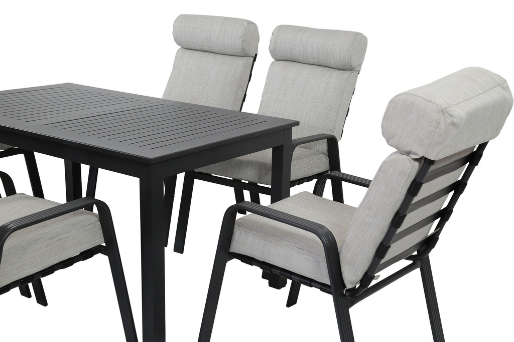 Juego comedor terraza 6 sillas Buford