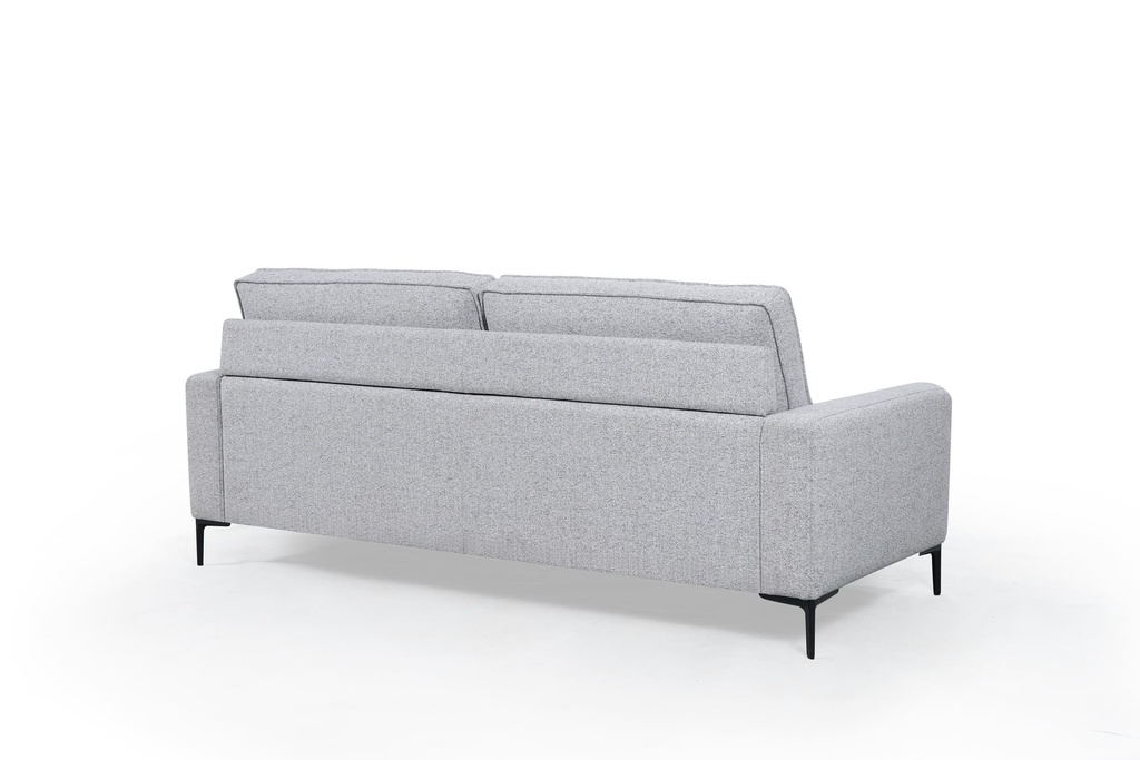 Sofá seccional Versatil gris claro