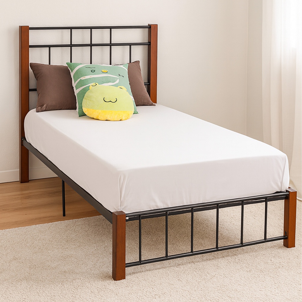 Cama 1 plaza Kica 190x90cm