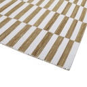 Alfombra 120x180cm Rila blanco/beige