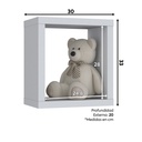 Nicho Aquarela Blanco