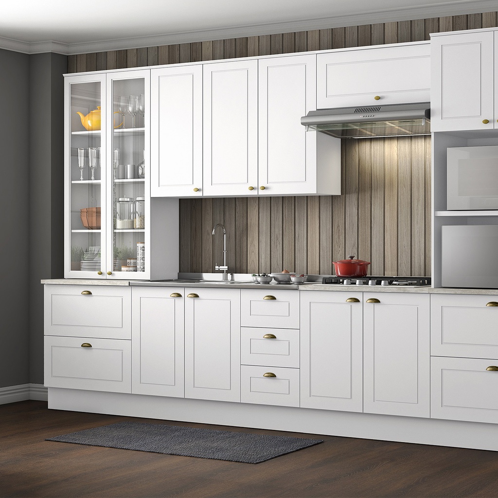 Base Cocina Americana 2 Puertas 80cm