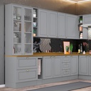 Aéreo especiero Americana gris 20cm