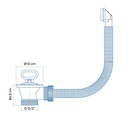 Lavaplatos de Acero Inoxidable PP 120x5 Kit