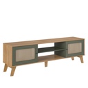 Rack Charlotte - Roble/Menta