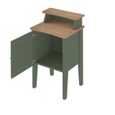 Mesa de apoyo Charlotte - Roble/Menta