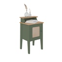 Mesa de apoyo Charlotte - Roble/Menta