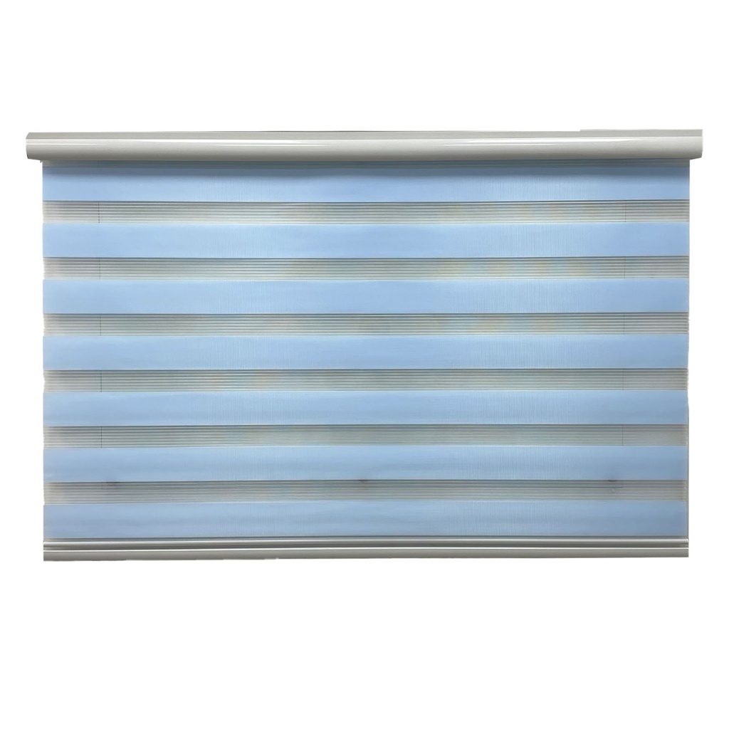 Cortina roller duo Azul B606 150x180cm