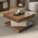 Mesa centro Sahara café-beige