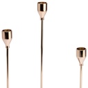 Set 3 candelabros dorados