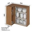 Aéreo esquinero Requinte 94cm