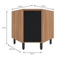 Base esquinero cocina Thalita 80cm